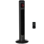 HOMCOM 38 Inch Tower Fan with 70° Oscillation 3 Speed and 3 Mode Indoor Grey