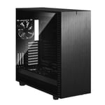 Fractal Design Define 7 XL Black Brushed Aluminum/Steel E-ATX Silent Modular Tempered Glass Window Full Tower Computer Case