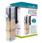 allpondsolutions Fish Tank Filter, 900-IFC Clear Internal Aquarium Submersible Water Filter for Small Coldwater or Tropical Aquariums for Tanks Up to 170 Litres – Include Flow Adjuster