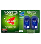 Nicorette Starter Bundle: Nicorette Invisi 25mg Patch 7 and Cools 2mg Lozenge 4x20