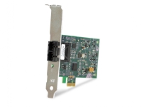 Allied Telesis 100FX Desktop PCI-e Fiber Network Adapter Card w/PCI Express, (SC), Koblet med ledninger (ikke trådløs), PCI Express, 100 Mbit/s
