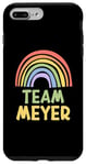 Coque pour iPhone 7 Plus/8 Plus Happy Colorful Team Meyer Rainbow Pride Green Yellow