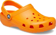 Crocs Junior Childrens Sandals Clogs Classic Slip On orange UK Size 11