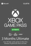 Xbox Game Pass Ultimate – 3 Month Subscription (Xbox One/ Windows 10) Xbox Live Key EUROPE