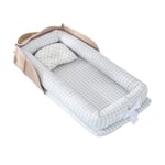 Baby Bassinet Portable Lounger Crib Sleep Nest Bed A6 Option 1