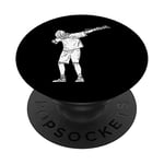 Lacrosse Stick Boy Dabbing Youth Dab Dance PopSockets PopGrip - Support et Grip pour Smartphone/Tablette avec un Top Interchangeable
