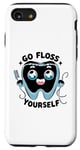 Coque pour iPhone SE (2020) / 7 / 8 Go Floss Yourself Dentiste Hygiéniste Dentisterie