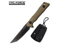 Tac Force Tactical Neck Knife Tan