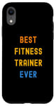Coque pour iPhone XR Meilleur entraîneur de fitness apprécié