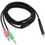 Taoric Headphone Cable for Sennheiser G4ME ONE/GAME ZERO/PC 373D/GSP350/500/600 (Computer version)