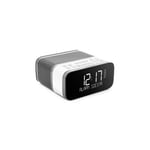 Pure Siesta S6 Bedside DAB+ radio with Bluetooth - Silver