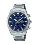 Casio Edifice Mens Silver Watch EFB-710D-2AVUEF Stainless Steel (archived) - One Size