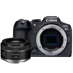 Canon EOS R7 + RF 50/1.8 STM -systemkamera