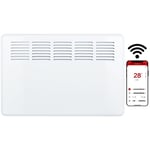Smart App Wifi Electric Panel Heater with 24/7 Timer IP24 Rated 1.5kW