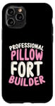 iPhone 11 Pro Professional Pillow Fort Builder Cute Back To School Case