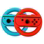 2 st Joy-Con-rattar för Nintendo Switch Racingspel Ratthållare NS Joy-Con Greppvagnshållare Red