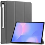 Samsung Galaxy Tab S10 FE Plus Fodral Tri-Fold Med Pen-hållare Grå