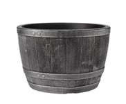 Stewart 61cm Blenheim Half Barrel Pewter