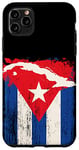Coque pour iPhone 11 Pro Max Drapeau Cuba Support Patrimoine Cubain Carte de pays île Graphique