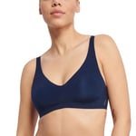 Sloggi BH Zero Feel 2 0 Soft Bra Marin XL+ Dam
