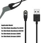 Charger Fast Charging Cord USB Cable Dock For AfterShokz Aeropex AS800