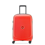 DELSEY PARIS - BELMONT PLUS - Slim Rigid Cabin Suitcase - 55x40x20 cm - 33 liters - S - Fade Red