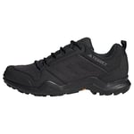 adidas Men's Terrex AX3 Gore-TEX Hiking Shoes Sneaker, Core Black/Core Black/Carbon, 7 UK