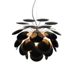 Pendellampa Discocó, Färg Black/Gold, Storlek Ø53 cm