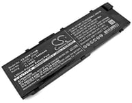 Batteri M28DH for Dell, 11.1V, 6400 mAh