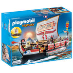 Playmobil 5390 History - Roman Warriors' Ship, floats on water, historic toy, fun imaginative role play, playset suitable for children ages 6+