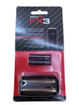 BABYLISS FXX3RFB REPLACEMENT FOIL & CUTTER FOR THE FX3 SHAVER - BLACK