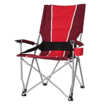 MGWA Chaises de camping pliantes portables à dossier haut, chaises de pêche, tables et chaises de plage, tabourets de 102 x 55 cm (couleur : bleu)