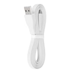 (White) Cord Replacement For UE Boom Charger 1.2m USB Charging Cable For