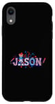iPhone XR Jason Fireworks USA Flag 4th of July Case