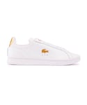 Lacoste Womens Carnaby Pro Trainers - White - Size UK 4