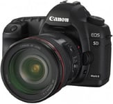 Canon EOS 5D Appareil photo numérique Réflex Kit Boîtier + Objectif 24-105 IS USM 21,1 Mpix Noir