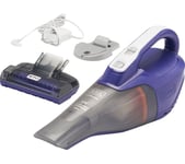 BLACK  DECKER Pet Dustbuster DVB315JP-GB Handheld Vacuum Cleaner - Purple & Grey, Silver/Grey,Purple