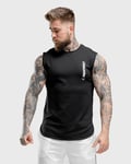 Squat Wolf - Warrior Cut-Off Tank - Black - XL