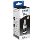 Epson T6641 / C13T664140 svart bläck refill - Original