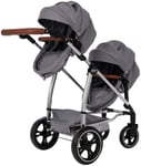 Mamas & Papas Twin Elite Dolls Pram