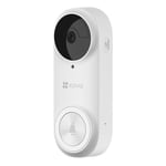 EZVIZ WiFi 2K Video Doorbell with Ultra-Wide Field of View and 2-Way Talk