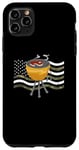 Coque pour iPhone 11 Pro Max BBQ Grill Drapeau Américain Barbecue 4 juillet Grilling US
