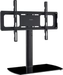 Mountright Universal Replacement Pedestal TV Stand for up to 60" TVs