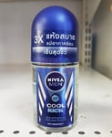 Nivea Men Cool Kick Roll-on Deodorant 48h Anti-Perspirant Cool Care Formula 25ml