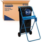 Kimberly-Clark Professional Golvställ/säckhållare, stor, med två hjul, stål, blå