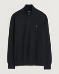 Polo Ralph Lauren Textured Half Zip Black