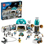 LEGO City Lunar Research Base 60350 Building Kit for Kids Aged 7 and Up; Toy Moon Base with Science Labs, Air Lock, Lunar Lander, VIPER Rover, Moon Buggy, and 6 Astronaut Minifigures (786 Pieces)