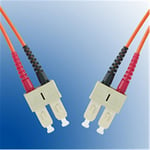 Microconnect SC/PC-SC/PC 10m 10m SC SC Orange fibre optique cable - Fibre Optic Cables (10 m, SC, SC, Orange)