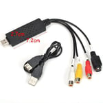 Audio Win 7/8/10 USB 2.0 Video Capture Card PC Converter VHS To DVD Adapter