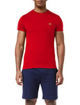Lacoste Men's TH6709 T-Shirt, Rouge, XS